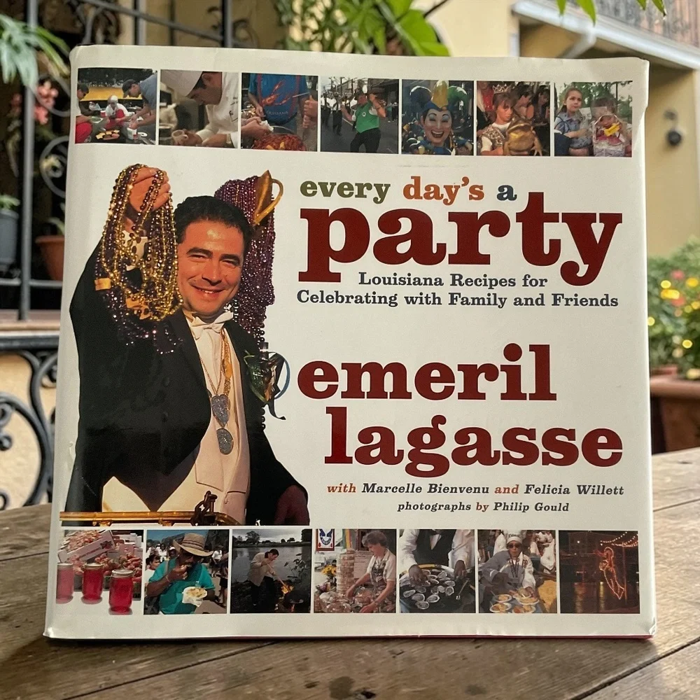 Emeril Lagasse Cookbook Every Day’s a Party First Edition Cajun Recipes HC